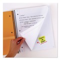 Notebooks & Pads | Five Star 72057 11 x 8.5 Sheets (100) Wirebound 1-Subject Medium/College Rule Notebook - Black Cover image number 2