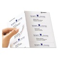 Just Launched | Avery 08663 2 in. x 4 in. Easy Peel Mailing Labels with Sure Feed Technology - Clear (10/Sheet, 25 Sheets/Pack) image number 2
