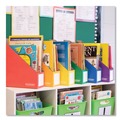 Office Filing Cabinets & Shelves | Bankers Box 3381901 4.25 in. x 11.38 in. x 12.88 in. Extra-Wide Cardboard Magazine File - Assorted (6/Pack) image number 3