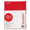 Labels | Universal UNV80109 8.5 in. x 11 in. Inkjet/Laser Printers Labels - White (100/Box) image number 1