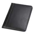 Notebooks & Pads | Samsill 71710 8-1/2 in. x 11 in. Contrast Stitch Leather Padfolio Leather - Black image number 1