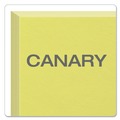 Flash Cards | Oxford 7320 CAN 3 in. x 5 in. Unruled Index Cards - Canary (100/Pack) image number 3