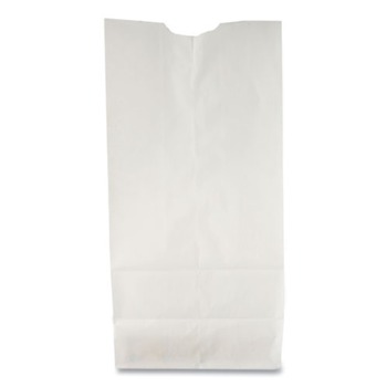 General 51046 35-lb. Capacity #6 Grocery Paper Bags - White (500 Bags/Bundle)