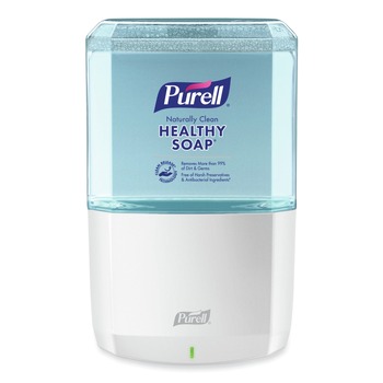 SKIN CARE AND HYGIENE | PURELL 7730-01 1200 mL 5.25 in. x 8.8 in. x 12.13 in. ES8 Soap Touch-Free Dispenser - White