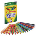 Pencils | Crayola 684024 3.3 millimeter 2B Long-Length Colored Pencil - Assorted Lead and Barrel Colors (1-Set) image number 2