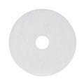 Just Launched | Boardwalk BWK4016WHI 16 in. Diameter Polishing Floor Pads - White (5/Carton) image number 1