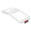 Cups and Lids | Rubbermaid Commercial FG9F7700CLR Prosave 29 in. x 12.13 in. x 1.9 in. Bin Lid and Scoop Replacement - Clear image number 0