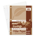 Copy & Printer Paper | Pacon P3203 8.5 in. x 10.5 in. Wide/Legal Rule 3-Hole Ecology Filler Paper (150/Pack) image number 0