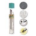 Pencils | Pentel 50-HB 0.7 mm HB Super Hi-Polymer Lead Refills - Black (12/Pack) image number 2