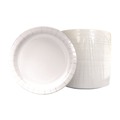 Bowls and Plates | Boardwalk CP6B1004250A 6 in. Paper Dinnerware Plate - White (1000/Carton) image number 3