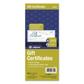 Notebooks & Pads | Adams GFTC1 8 x 3.4 Gift Certificates with Envelopes - White/Canary image number 0
