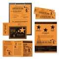 Copy & Printer Paper | Astrobrights 22851 65 lbs. 8.5 in. x 11 in. Colored Cardstock - Cosmic Orange (250/Pack) image number 3