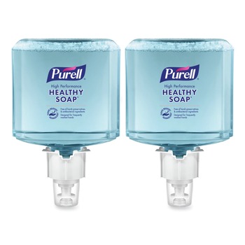 PURELL 5085-02 CLEAN RELEASE Technology (CRT) HEALTHY SOAP 1,200 mL High Performance Foam For ES4 Dispensers - Fragrance-Free (2/Carton)