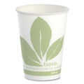 Cups and Lids | SOLO R9BB-JD110 Bare Eco-Forward 9 oz ProPlanet Seal Paper Cold Cups - Green/White (100/Sleeve, 20 Sleeves/Carton) image number 0