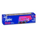Food Service | Ziploc 383231 9.6 in. x 12.1 in. Double Zipper Storage Bags - Clear (12/Carton) image number 5