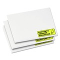 Labels | Avery 05972 1 in. x 2.63 in. High-Visibility Permanent Laser ID Labels - Neon Yellow (750/Pack) image number 1