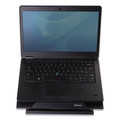 Back to School Sale | Fellowes Mfg Co. 8038401 Designer Suites 13.19 in. x 11.19 in. x 4 in. Laptop Riser Supports up to 25 lbs. - Black Pearl image number 3