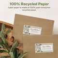 Labels | Avery 48263 2 in. x 4 in. EcoFriendly Mailing Labels for Inkjet/Laser Printers - White (10/Sheet, 25 Sheets/Pack) image number 2