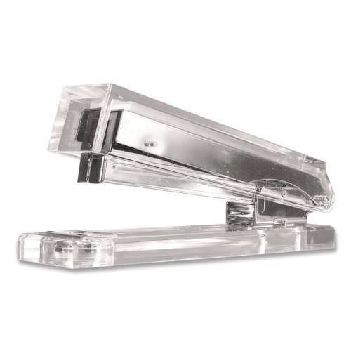 Staplers | Kantek AD80 80-Sheet Capacity Deluxe Acrylic Stapler - Clear image number 0
