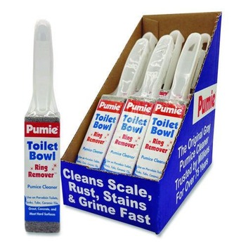 PRODUCTS | Pumie JAN-6 1.25 in. x 5 in. Toilet Bowl Ring Remover with Handle - Gray (6/Pack)