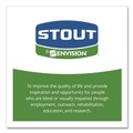Trash Bags | Stout by Envision P3752K20 37 in. x 52 in. 55-Gallon 2 mil. Insect-Repellent Trash Bags - Black (65/Box) image number 7