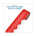 Arts & Crafts Supplies | Carson-Dellosa 108465 2.25 in. x 65 ft. Rolled Scalloped Borders - Red image number 2