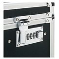 Office Filing Cabinets & Shelves | Vaultz VZ01270 17.5 in. x 15.5 in. x 14.5 in. Locking Mobile Letter/Legal File Chest - Black/Chrome image number 2