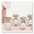 Labels | Avery 22876 2 in. Diameter Round Labels - White with Gold Border (120/Pack) image number 4