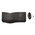 Office Electronics & Batteries | Kensington K75406US Pro Fit Ergo Wireless Keyboard and Mouse, 2.4 GHz Frequency, 30 ft Wireless Range, Black image number 0