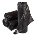 Trash Bags | Inteplast Group S366022K 36 in. x 60 in. 22.1 mic 55 Gallon High-Density Commercial Can Liners - Black (150/Carton) image number 0