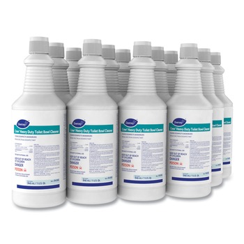 Diversey Care 04560. Crew 32 oz. Squeeze Bottle Heavy Duty Toilet Bowl Cleaner - Minty (12/Carton)