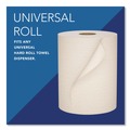 Paper Towels and Napkins | Scott 56758 Essential 100% Recycled Fiber Hard Roll Towel, 1-Ply, 8-in x 800-ft, 1.5-in Core, Brown, 6 Rolls/Carton image number 3