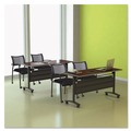  | Alera ALEEK43ME10B Eikon Series 20.86 in. x 24.01 in. x 33.07 in. Stacking Mesh Guest Chair - Black (2/Carton) image number 10