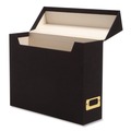 File Folders | Smead 70233 Flip Top File Box Letter Files 13 x 3.7 x 10 Charcoal image number 0