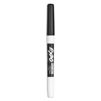 EXPO 1921062A Fine Bullet Tip Low-Odor Dry-Erase Marker Value Pack - Black (36/Box)