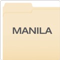 File Folders | Pendaflex FM213 1/3-Cut Tabs 2 Fastener Letter Size Fastener Folders - Manila Exterior (50/Box) image number 5