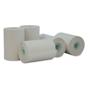 Universal UNV35766 2.25 in. x 55 ft. 0.5 in. Core Direct Thermal Print Paper Rolls - White (50/Carton)