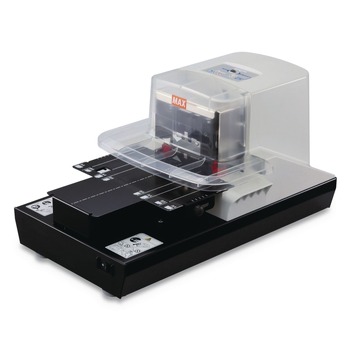 PRODUCTS | MAX EH110F 100-Sheet Capacity Professional Heavy Duty Flat Clinch Stapler - Gray