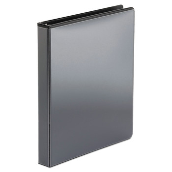 OFFICE AND OFFICE SUPPLIES | Office Impressions OFF-80961 11 in. x 8.5 in. 1 in. Capacity 3 Rings Economy Round Ring View Binder - Black