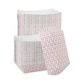 Just Launched | Boardwalk BWK30LAG500 5 lbs. Capacity Paper Food Baskets - Red/White (500/Carton) image number 4
