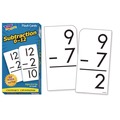 Back to School Sale | TREND T53103 3 in. x 6 in. Subtraction Skill Drill Flash Cards - Black and White (1-Set) image number 1