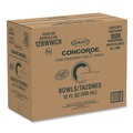 Just Launched | Dart 12BWWCR 10 - 12 oz. Concorde Foam Bowl - White (1000/Carton) image number 4