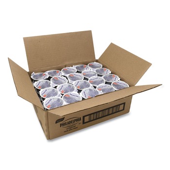 Green Rabbit 610898 0.75 oz Cup Philadelphia Cream Cheese - Original (50/Carton)