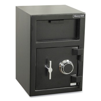SAFES | Honeywell 5911 14 x 14.2 x 20 Steel Depository Safe with Combo Lock - Black
