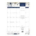 Bulletin Boards | Blueline C173128 12-Month (Jan to Dec): 2026 12 in. x 17 in. Floral Artwork Colorful Wall Calendar - White Sheets image number 5