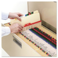 File Folders | Smead 14510 Straight Tabs 0.75 in. Expansion 1 Fastener Letter Size Top Tab Fastener Folders - Manila Exterior (50/Box) image number 4