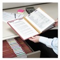 File Folders | Smead 19092 Eight SafeSHIELD Fasteners 2/5-Cut Tabs 3 Dividers Legal Size Pressboard Classification Folders - Red (10/Box) image number 4