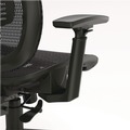 Office Chairs | Alera ALEHL42BME18 Hollins Ergonomic Mesh Swivel Task Chair Supports Up to 275lb 18.57 to 22.54 Seat Height Black Seat/Back Black Base image number 9