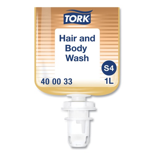 Hand Sanitizers | Tork 400033 1L Clean Scent Hair and Body Wash (6/Carton) image number 0