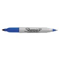 Permanent Markers | Sharpie 32003 Extra-Fine/Fine Bullet Tip Permanent Marker - Blue (1-Dozen) image number 4